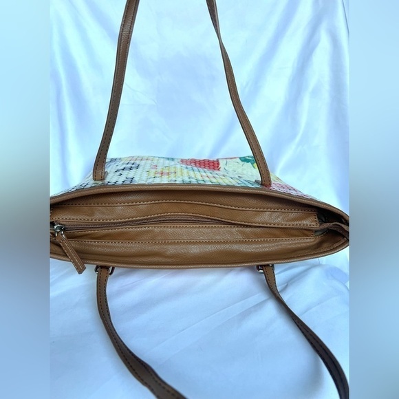 Nine West It Girl Sequin Floral Tote Purse - Picture 8 of 14